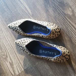 Rothy's cheetah print point